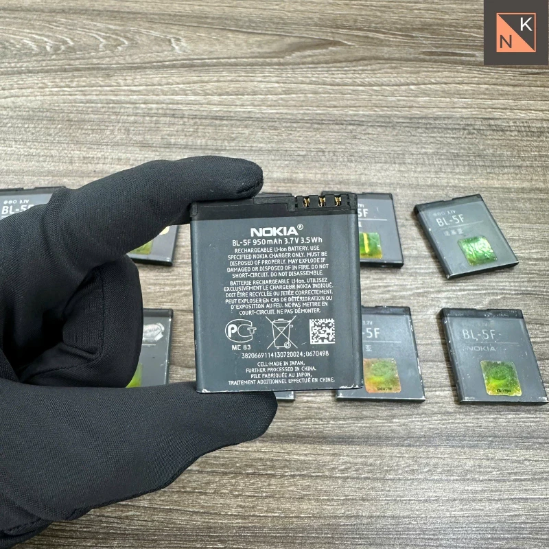 Pin BL-5F Zin bóc máy cho điện thoại N96 / N95 2GB / N93i / E65 / X5-01 / 6210s / C5-01 / 6290 / 6710