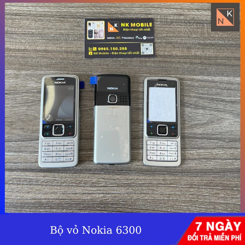 Vỏ thay mới cho điện thoại 6300