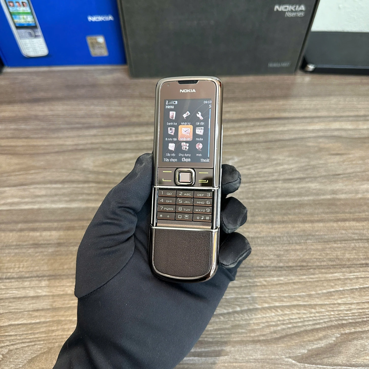 Nokia 8800 Nâu Zin Đẹp 95%