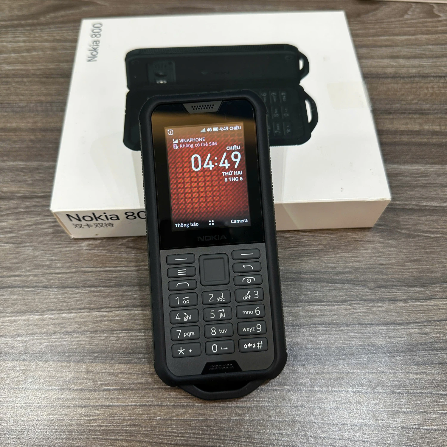 Nokia 800 Tough 4G Đen Likenew Fullbox